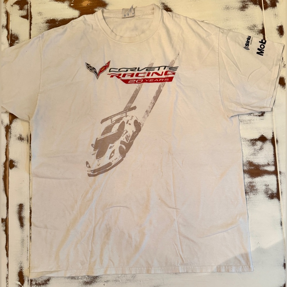 Corvette Racing 20 Years Trackside t-shirt C7R size XL